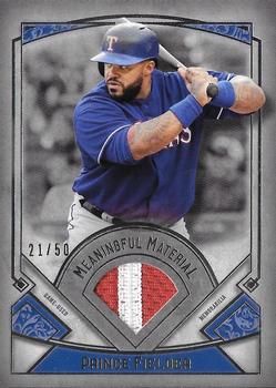 2017 Topps Museum Collection - Meaningful Material Relics #MR-PF Prince Fielder Front