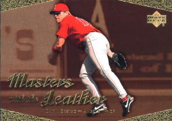 2003 Upper Deck - Masters with the Leather #L1 Darin Erstad Front