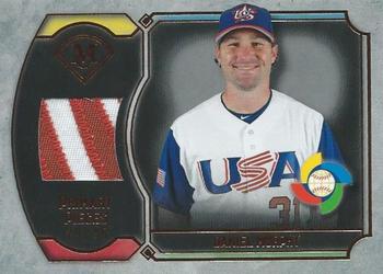 2017 Topps Museum Collection - Primary Pieces World Baseball Classic Patch  Copper #WBCPR-DM Daniel Murphy Front