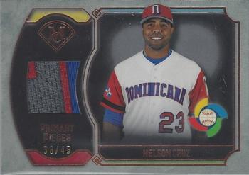 2017 Topps Museum Collection - Primary Pieces World Baseball Classic Patch  Copper #WBCPR-NC Nelson Cruz Front