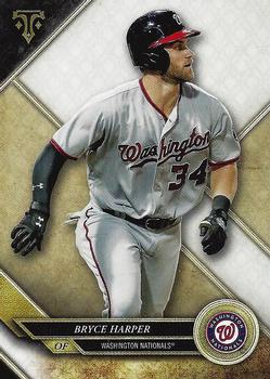2017 Topps Triple Threads #1 Bryce Harper Front