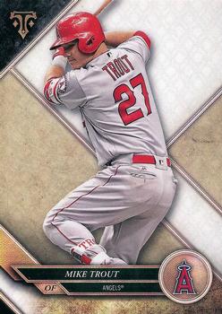 2017 Topps Triple Threads #4 Mike Trout Front