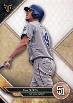 2017 Topps Triple Threads #38 Wil Myers Front