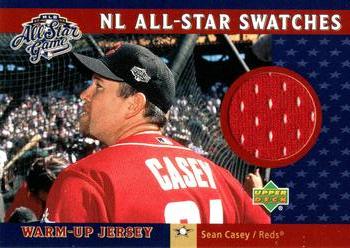2003 Upper Deck - NL All-Star Swatches #ASN-SC Sean Casey Front