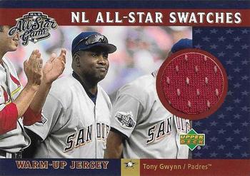 2003 Upper Deck - NL All-Star Swatches #ASN-TG2 Tony Gwynn Front