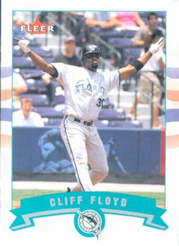 2002 Fleer #116 Cliff Floyd Front