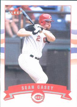2002 Fleer #132 Sean Casey Front