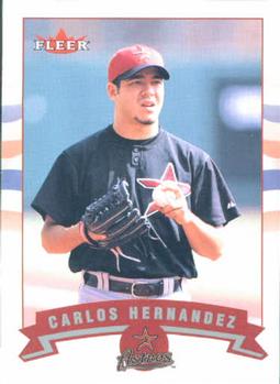 2002 Fleer #135 Carlos Hernandez Front