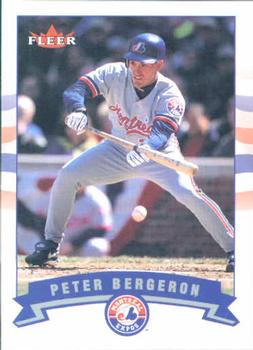 2002 Fleer #138 Peter Bergeron Front