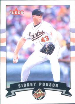 2002 Fleer #172 Sidney Ponson Front