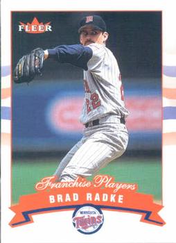 2002 Fleer #17 Brad Radke Front