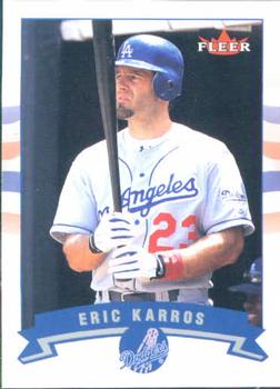 2002 Fleer #181 Eric Karros Front