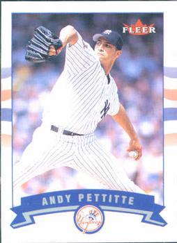 2002 Fleer #196 Andy Pettitte Front