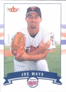 2002 Fleer #199 Joe Mays Front