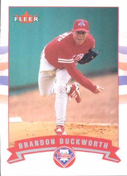 2002 Fleer #204 Brandon Duckworth Front
