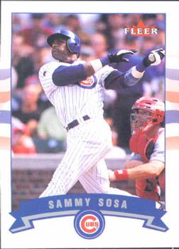 2002 Fleer #205 Sammy Sosa Front