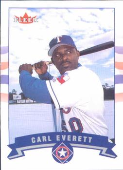 2002 Fleer #206 Carl Everett Front