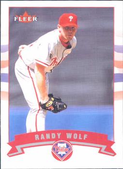 2002 Fleer #215 Randy Wolf Front