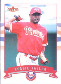 2002 Fleer #225 Reggie Taylor Front