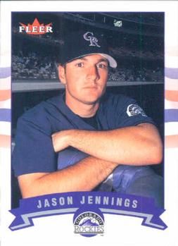 2002 Fleer #226 Jason Jennings Front