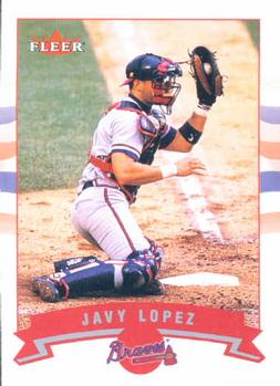 2002 Fleer #236 Javy Lopez Front
