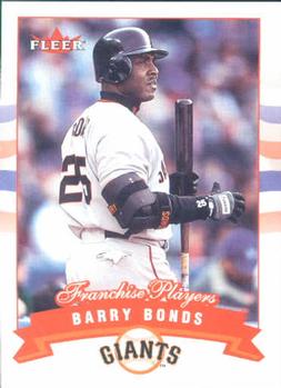 2002 Fleer #25 Barry Bonds Front