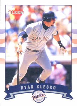 2002 Fleer #285 Ryan Klesko Front