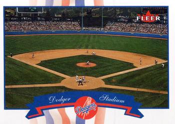 2002 Fleer #535 Dodger Stadium Front
