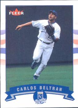 2002 Fleer #295 Carlos Beltran Front