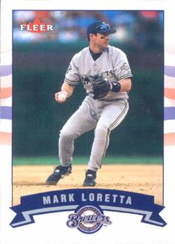 2002 Fleer #301 Mark Loretta Front