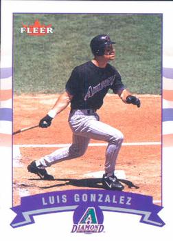 2002 Fleer #322 Luis Gonzalez Front