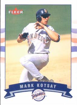 2002 Fleer #329 Mark Kotsay Front