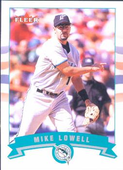 2002 Fleer #337 Mike Lowell Front