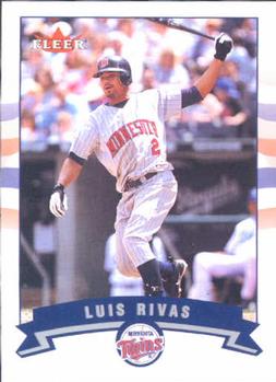 2002 Fleer #345 Luis Rivas Front