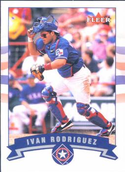 2002 Fleer #355 Ivan Rodriguez Front
