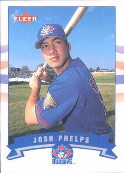 2002 Fleer #386 Josh Phelps Front