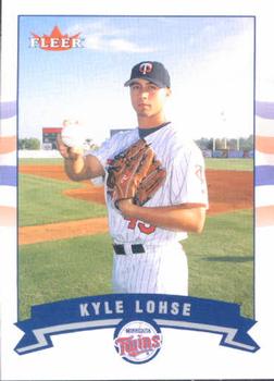 2002 Fleer #387 Kyle Lohse Front
