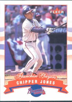 2002 Fleer #3 Chipper Jones Front
