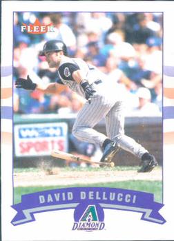 2002 Fleer #430 David Dellucci Front