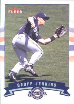 2002 Fleer #49 Geoff Jenkins Front