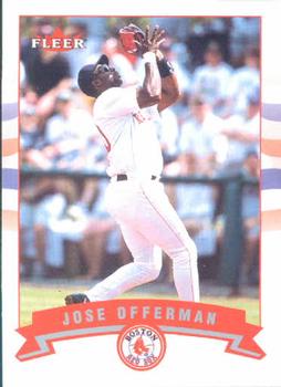 2002 Fleer #66 Jose Offerman Front