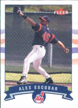 2002 Fleer #69 Alex Escobar Front