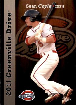 2011 MultiAd Greenville Drive #12 Sean Coyle Front