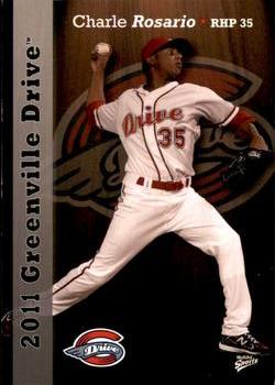 2011 MultiAd Greenville Drive #29 Charle Rosario Front