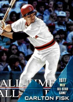 2017 Topps - All-Time All-Stars Blue #ATAS-34 Carlton Fisk Front