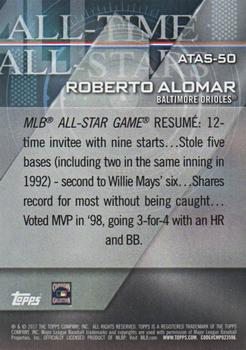 2017 Topps - All-Time All-Stars Blue #ATAS-50 Roberto Alomar Back