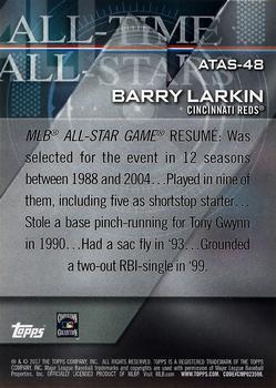 2017 Topps - All-Time All-Stars Gold #ATAS-48 Barry Larkin Back