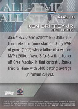 2017 Topps - All-Time All-Stars Red #ATAS-12 Ken Griffey Jr. Back