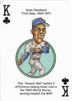 2013 Hero Decks New York Mets Baseball Heroes Playing Cards #K♣ Donn Clendenon Front