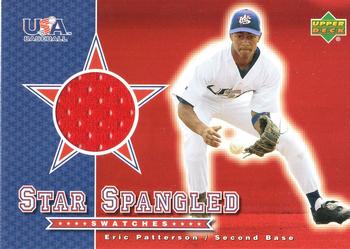 2003 Upper Deck - Star Spangled Swatches #SS-EP Eric Patterson Front